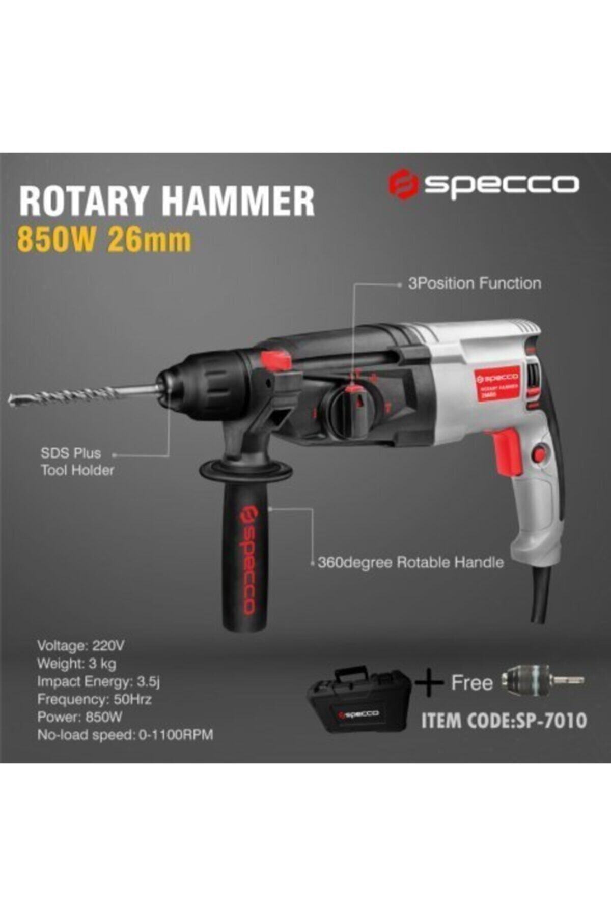 Kırıcı Delici 850w 26mm Sp-7011 görsel 2
