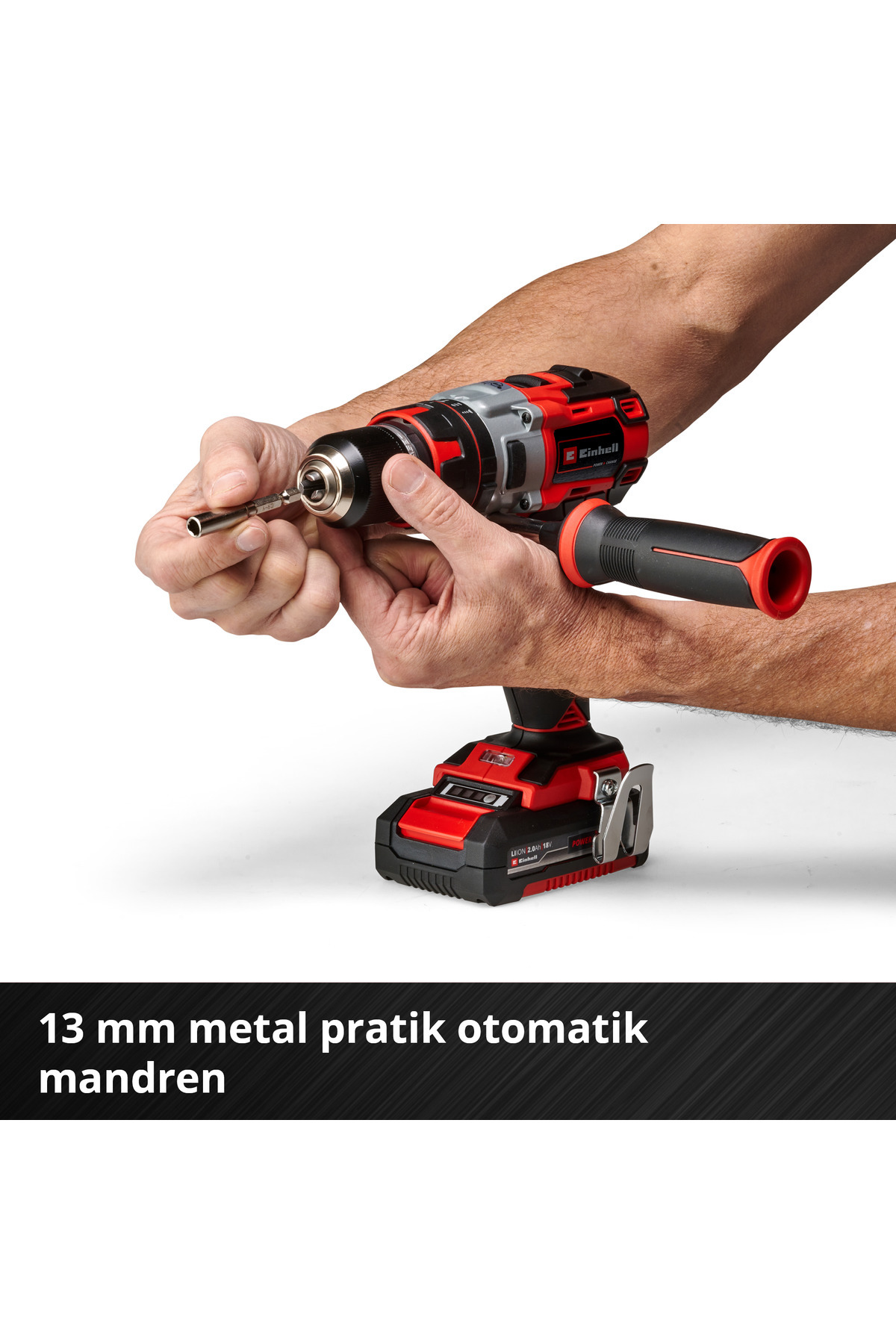 Akülü Darbeli Vidalama TP-CD 18 Li-i BL Kit (18 V, Kömürsüz, 2x2.0 Ah) - 4513861 görsel 7