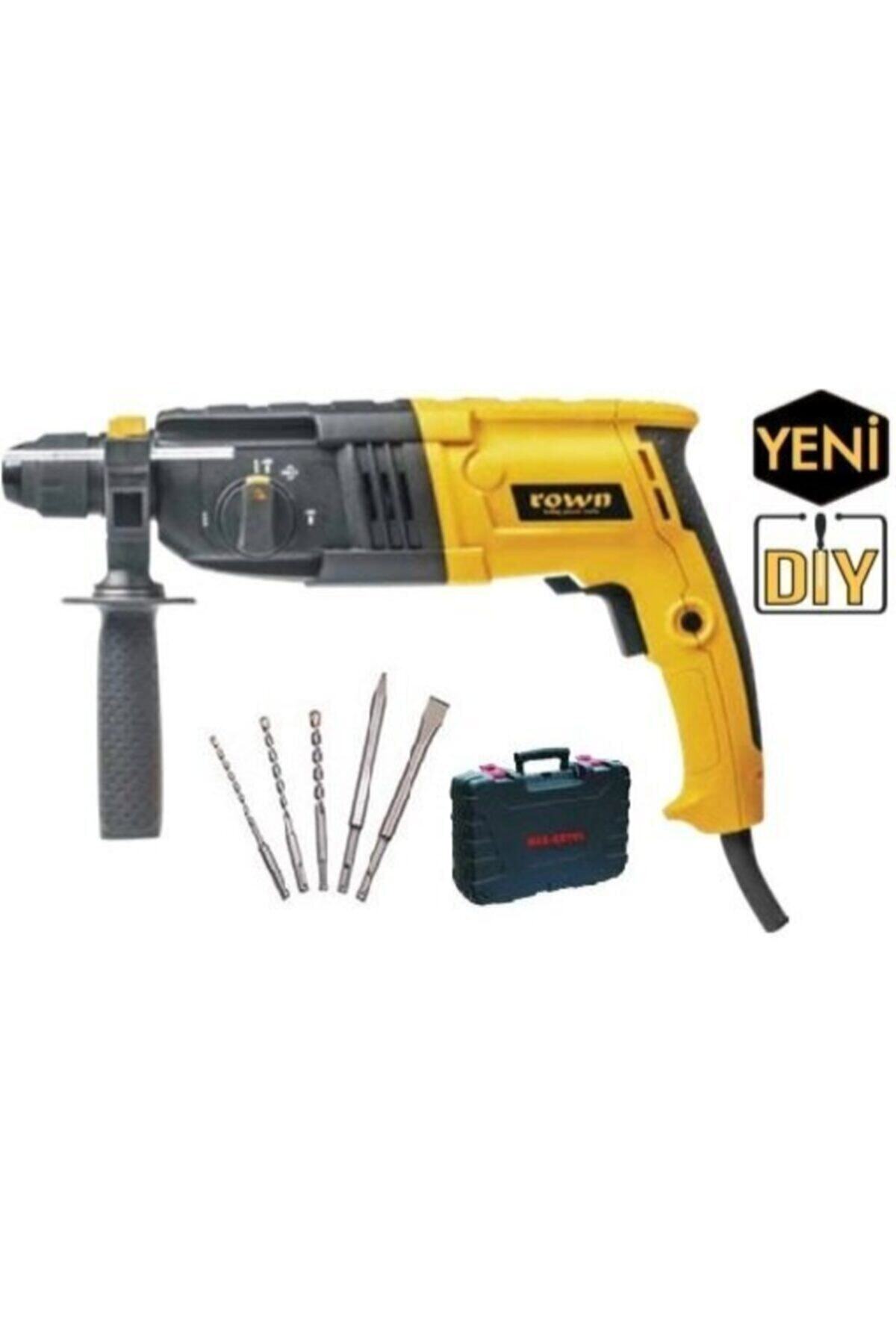 Çantalı Delici Kırıcı Matkap Rown Rn1026 Sds Plus